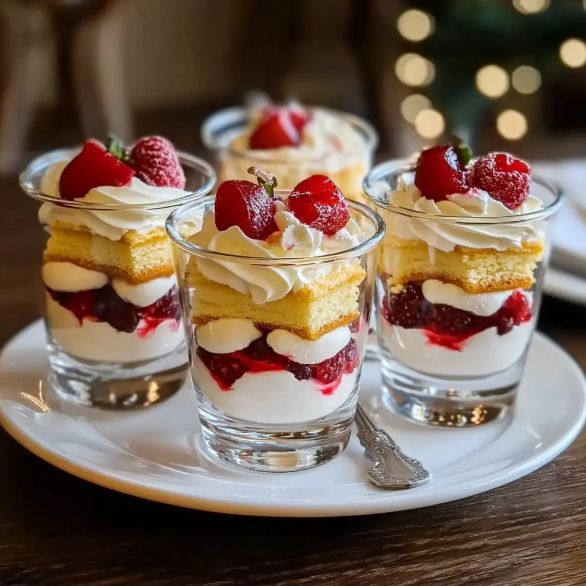 Irresistible Mini Christmas Trifles for Festive Cheer