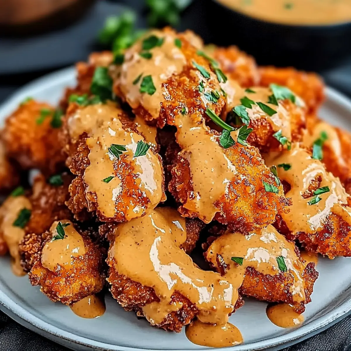 Crispy Bang Bang Chicken with a Sweet and Spicy Twist