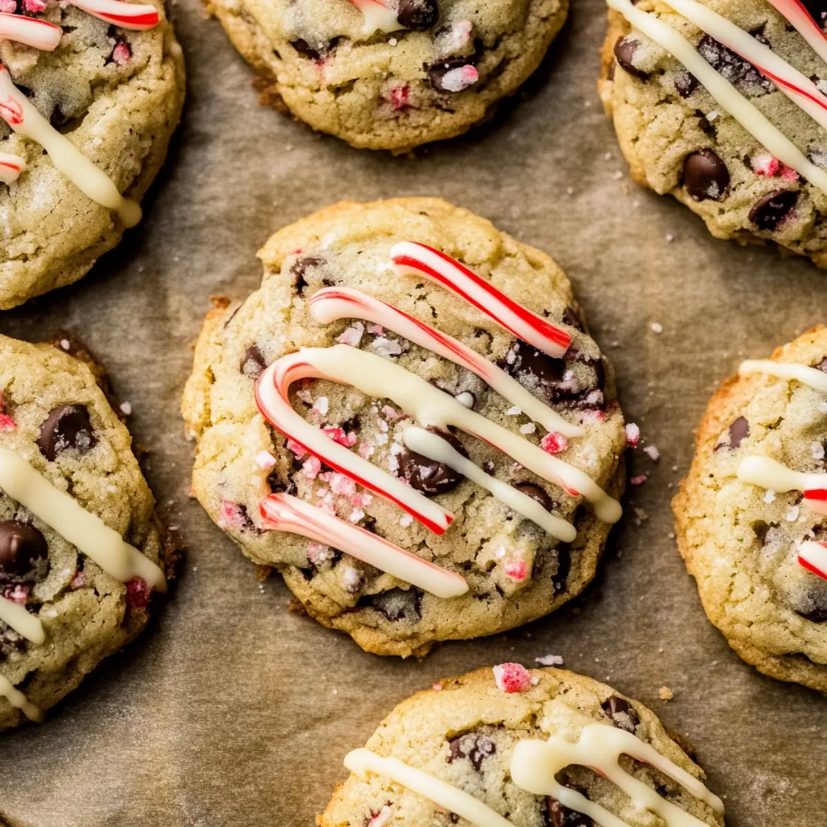 Peppermint Chocolate Chip Cookies You'll Crave All Season