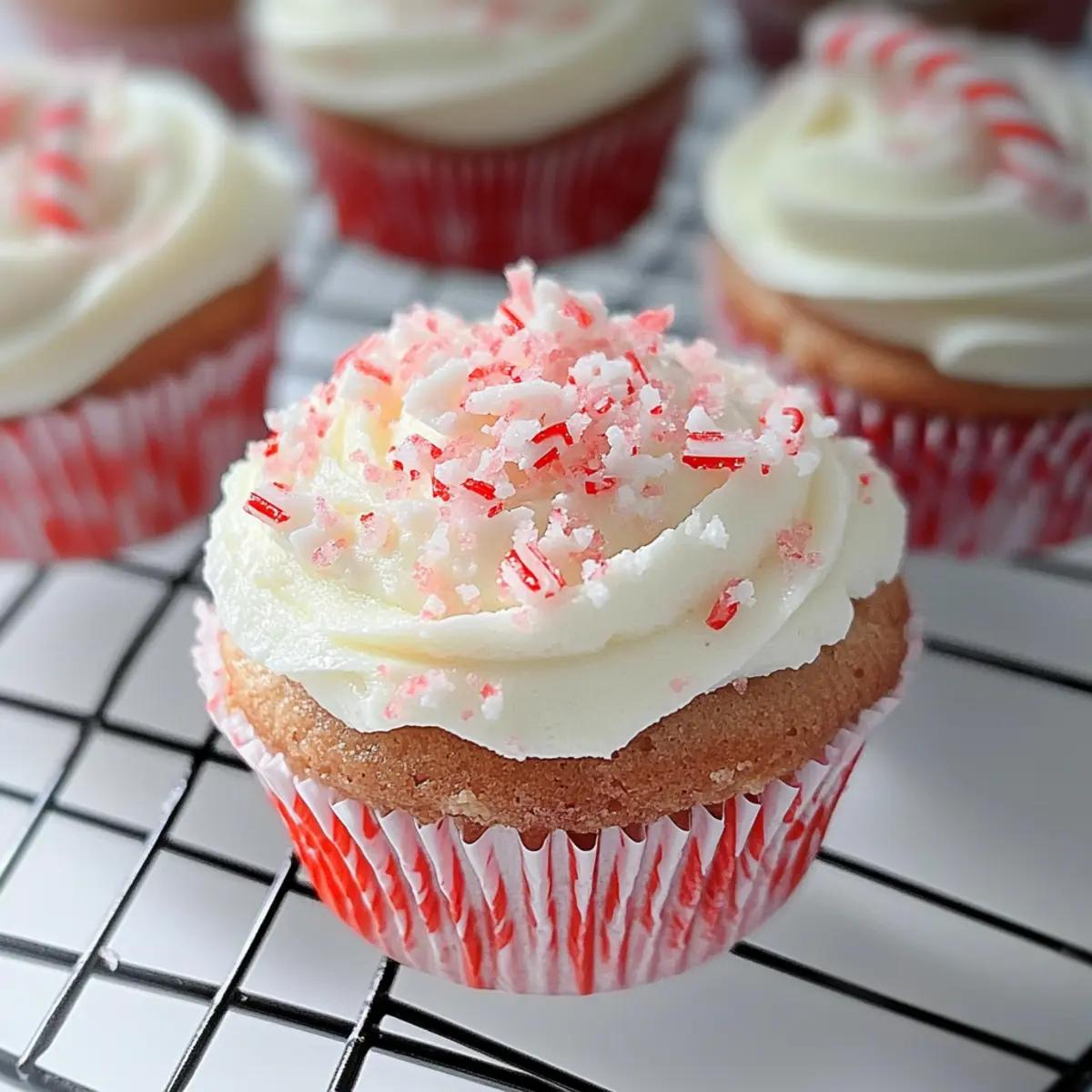 Irresistible Candy Cane Cupcakes: A Festive Holiday Delight