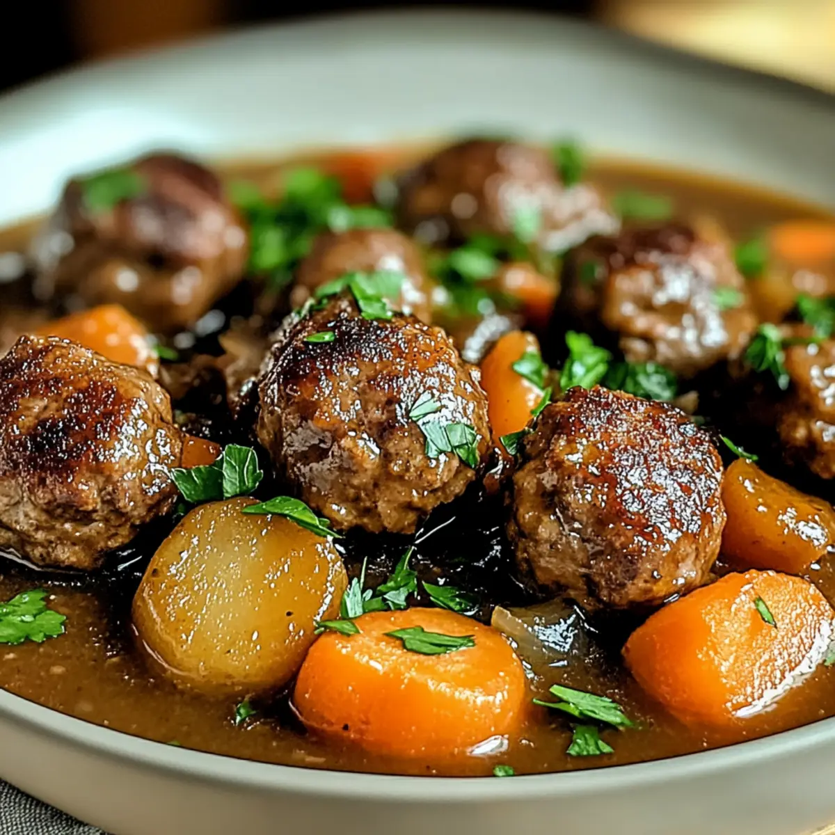 Irish Stew Meatballs: Comforting Flavor in Every Bite