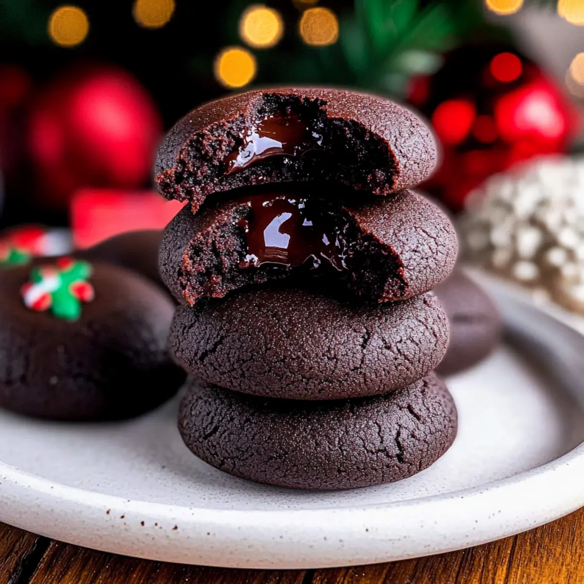 Delicious Chocolate Thumbprint Cookies with Irresistible Ganache