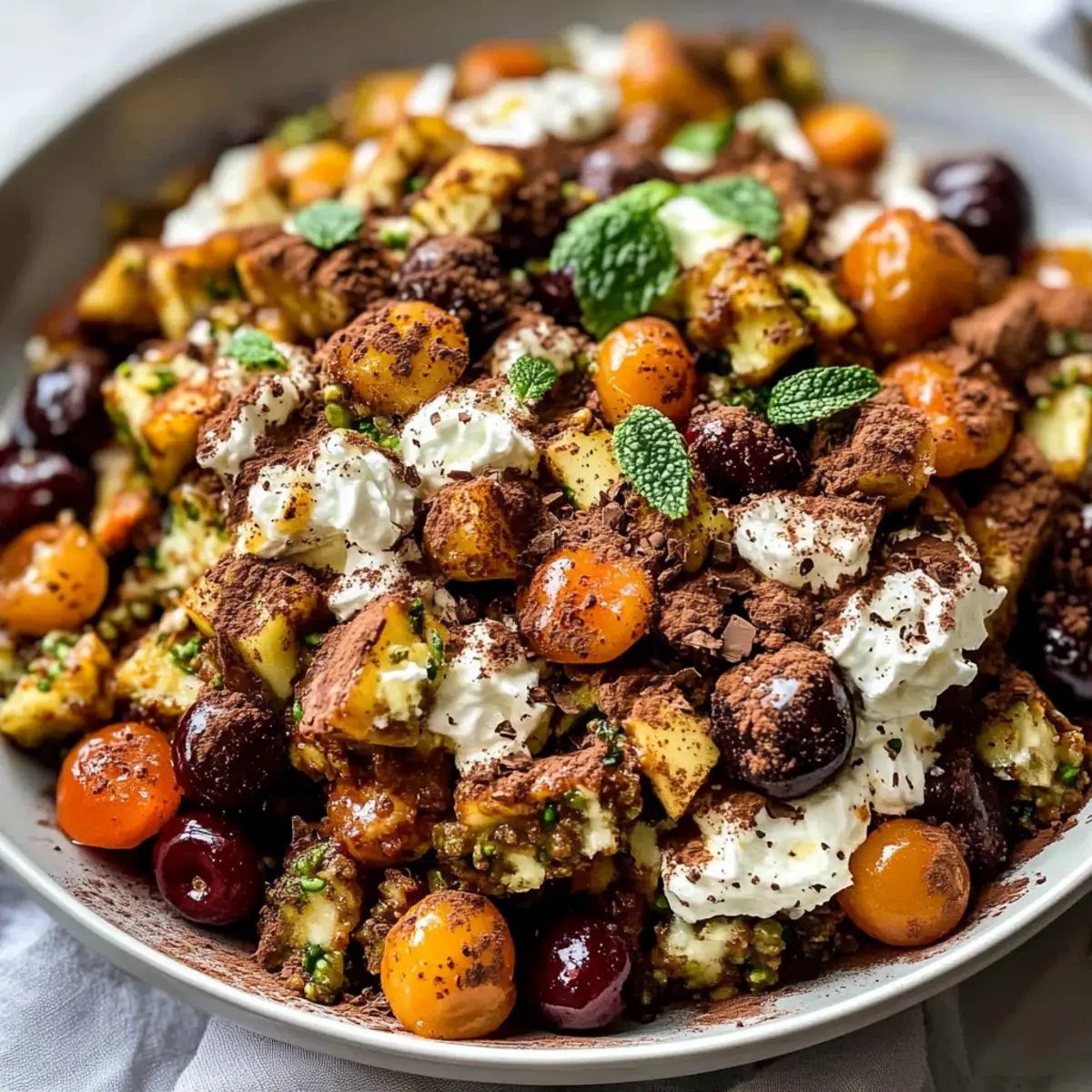 Decadent Cherry Amaretto Tiramisu for Sweet Indulgence