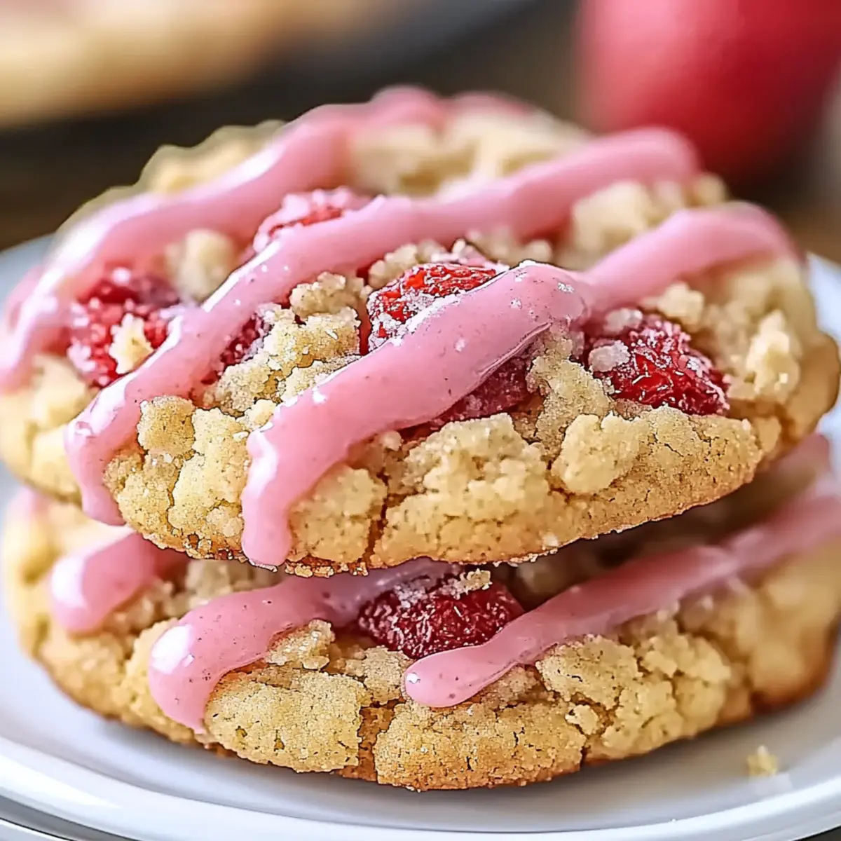 Irresistible Strawberry Crunch Cookies to Brighten Your Day