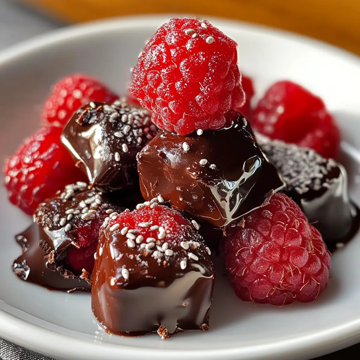 Decadent Chocolate Covered Raspberries That Feel Guilt-Free