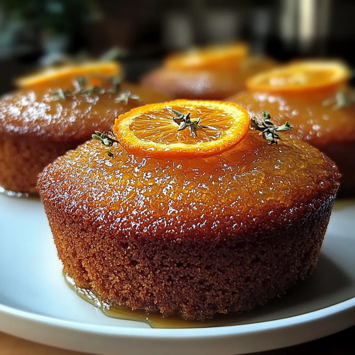 Zesty Orange Ginger Honey Cakes to Brighten Your Day
