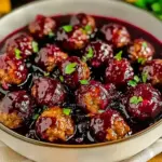 Christmas Cranberry Meatballs