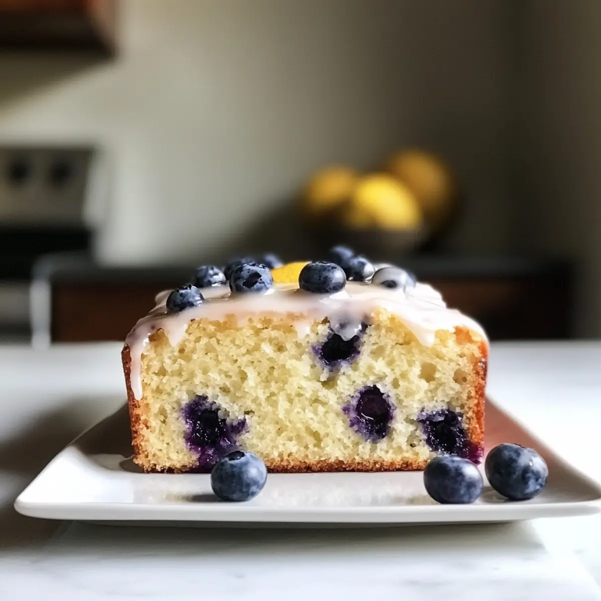 Moist Lemon Blueberry Yogurt Loaf to Brighten Your Mornings