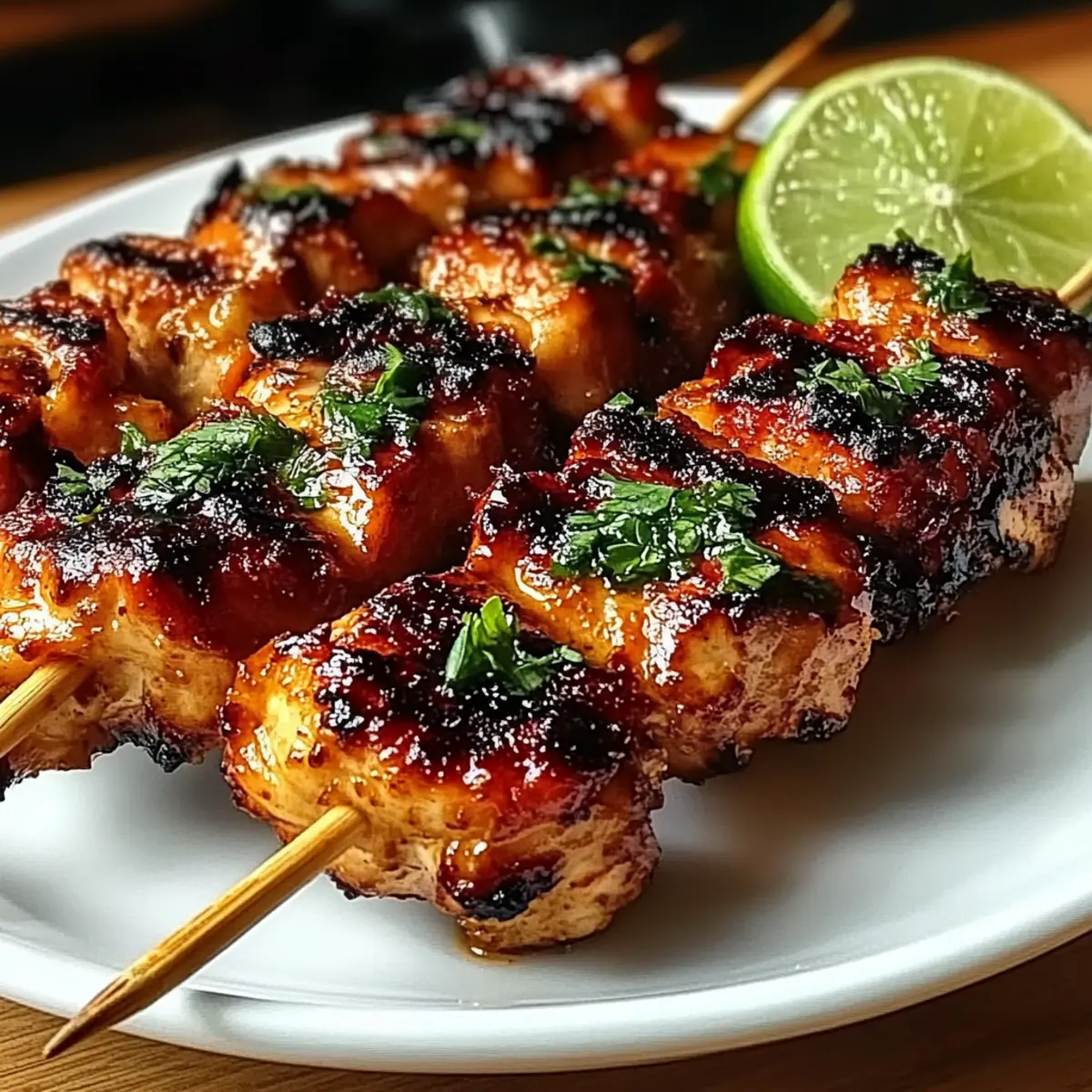Grilled Thai Coconut Chicken Skewers for Flavorful Family Feasts