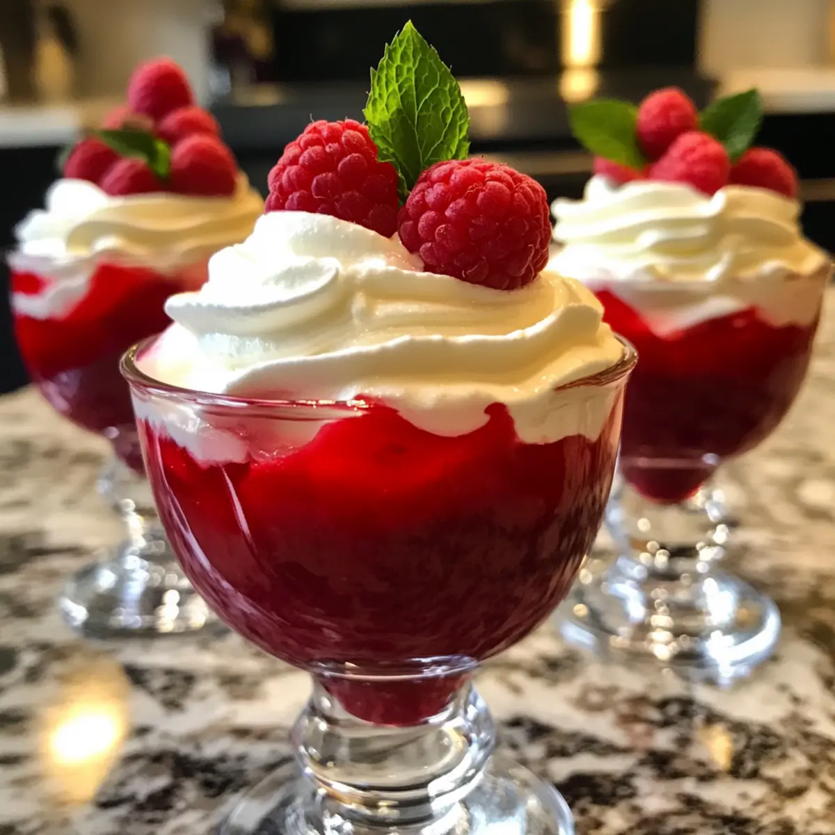 Delightful Creamy Raspberry Jello Parfaits in Minutes