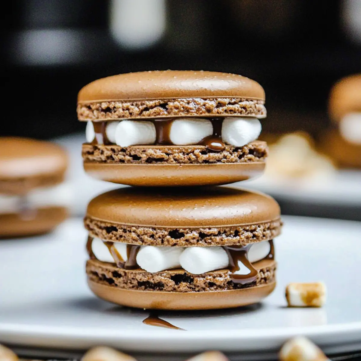 Indulge in Hot Cocoa Macarons for Cozy Moments