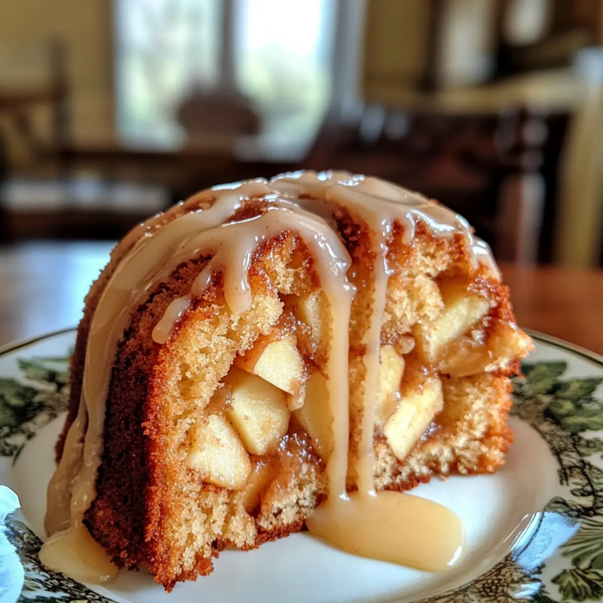 Moist Apple Cinnamon Bundt Cake for Cozy Fall Moments