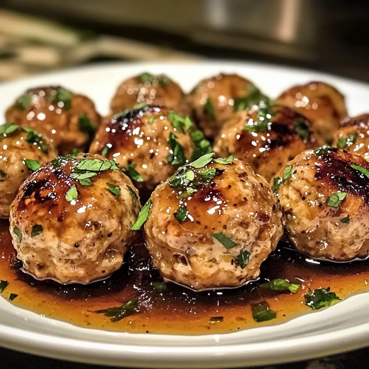 Maple Dijon Chicken Meatballs: Sweet and Tangy Comfort Bites