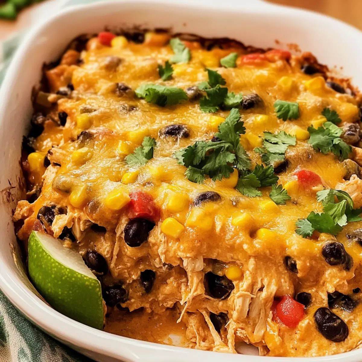 Comforting Mexican Chicken Casserole for Family Bliss