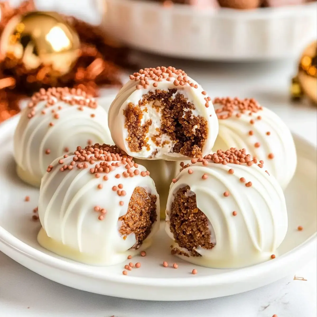 Irresistible Gingerbread Truffles for Your Holiday Bliss