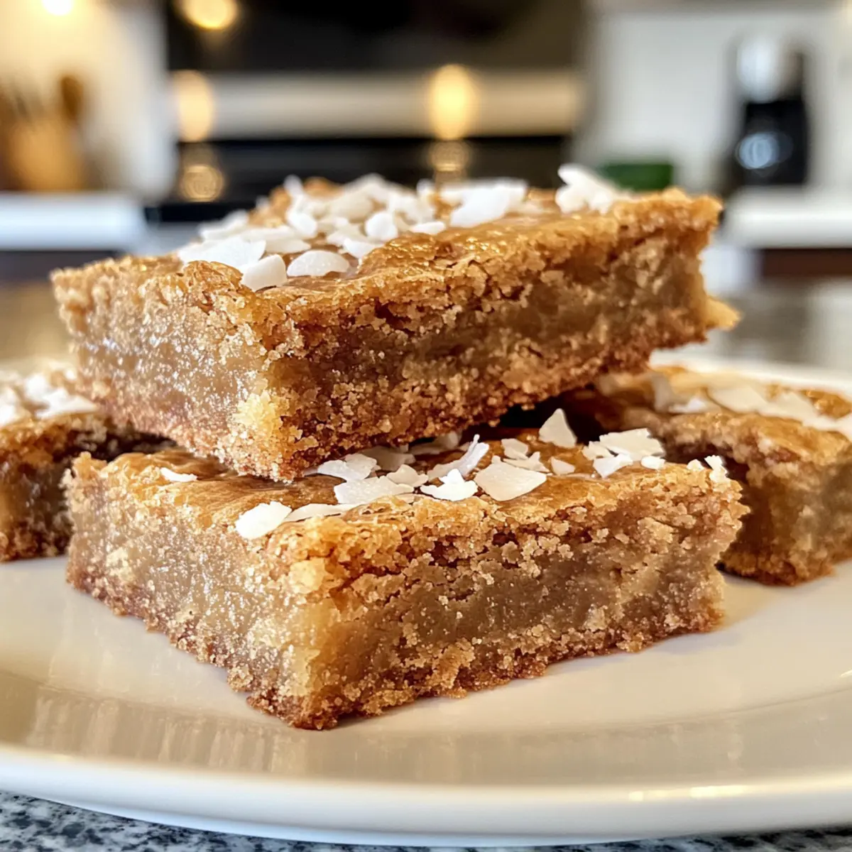 Chewy Coconut Blondies: Your New Favorite Sweet Treat