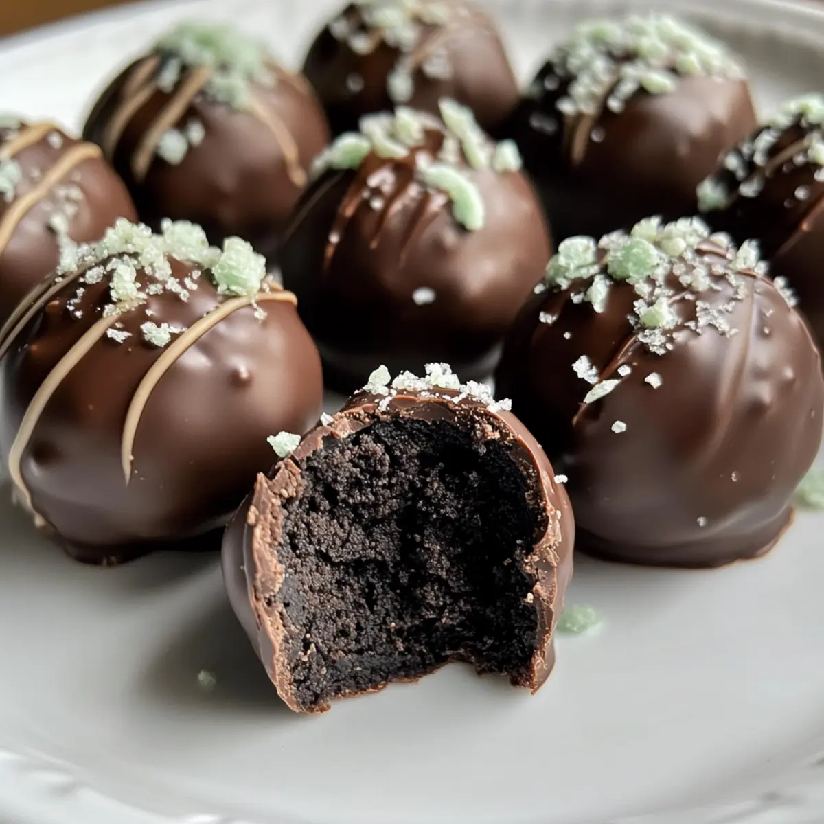 Mint Oreo Truffles: Irresistibly Creamy No-Bake Delight