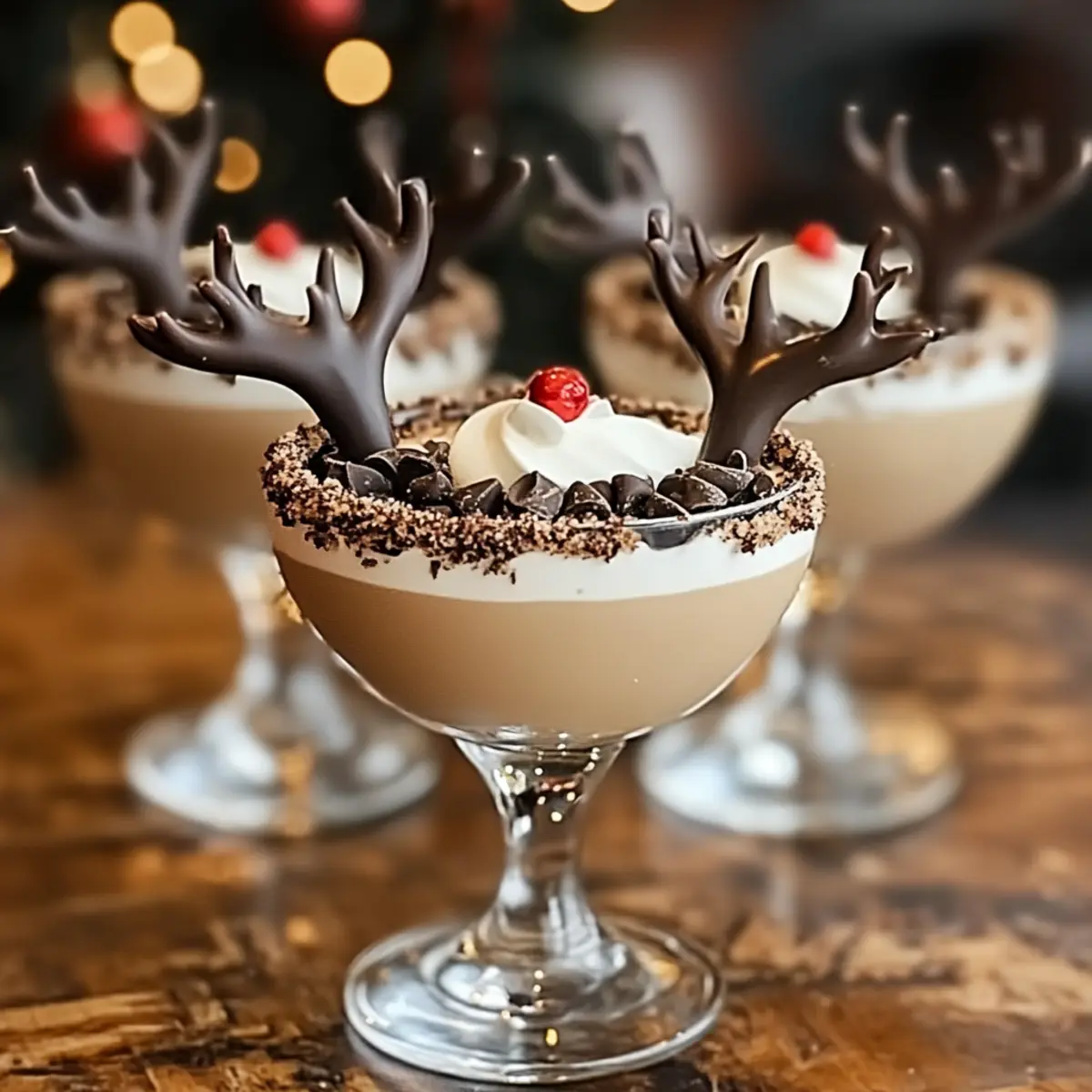 Irresistible Reindeer Cookie Crunch Cocktail for Holiday Joy