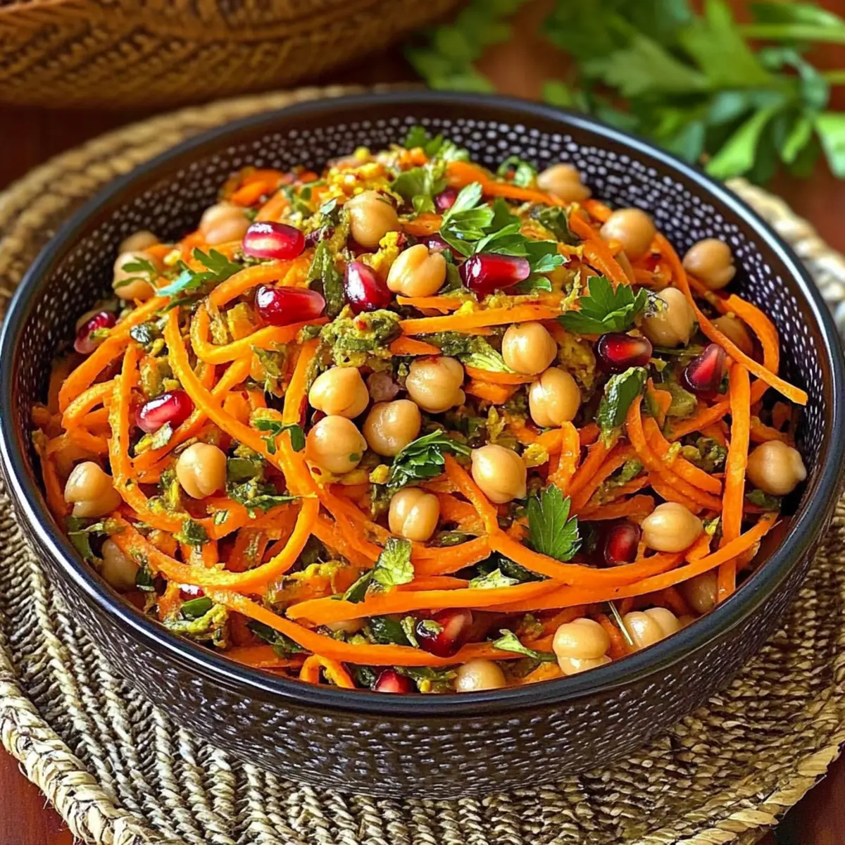 Revitalize Your Meals: Moroccan Carrot Salad With Citrus Turmeric Dressing