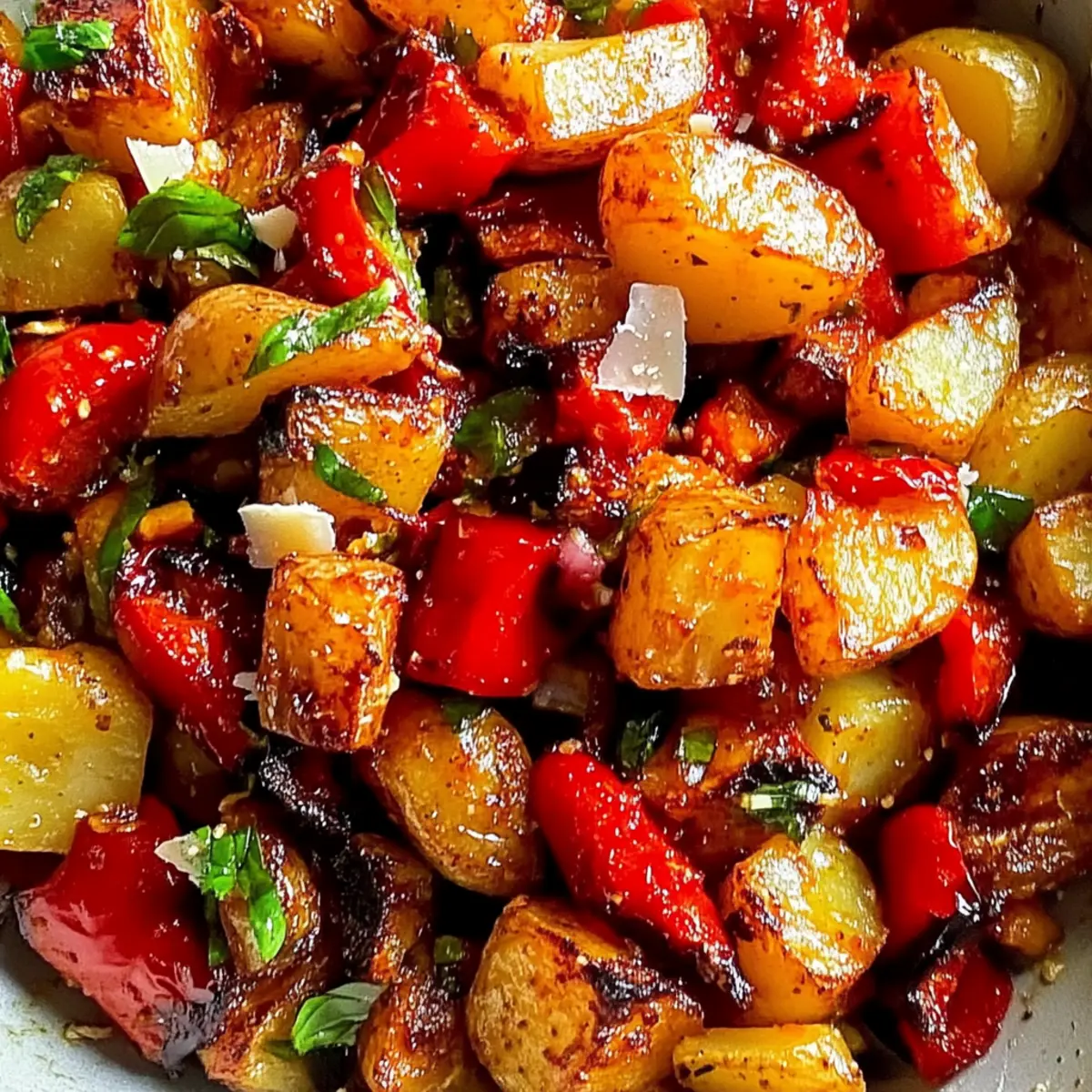 Roasted Peppers Potato Salad That'll Brighten Your Table