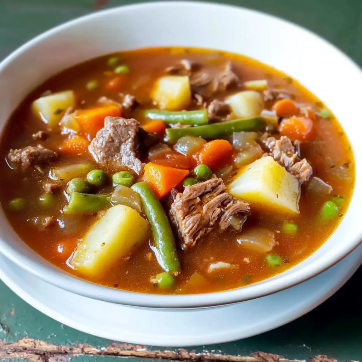 Savor the Comfort of Old-Fashioned Vegetable Beef Soup