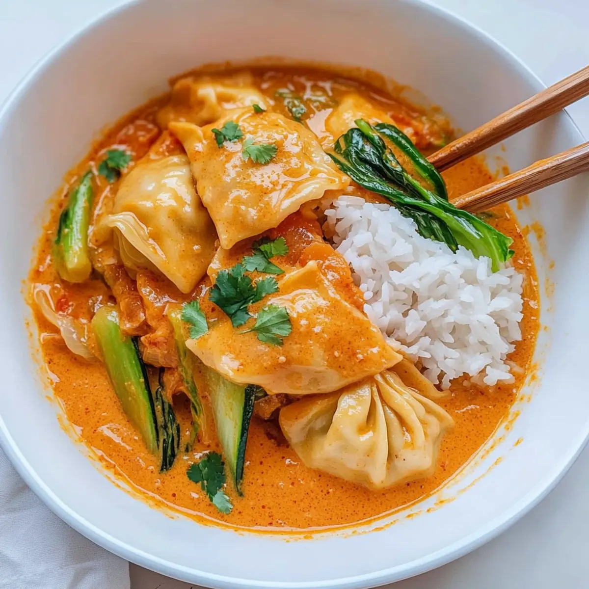 Dumpling Bake in Creamy Curry: A Flavorful One-Pan Wonder