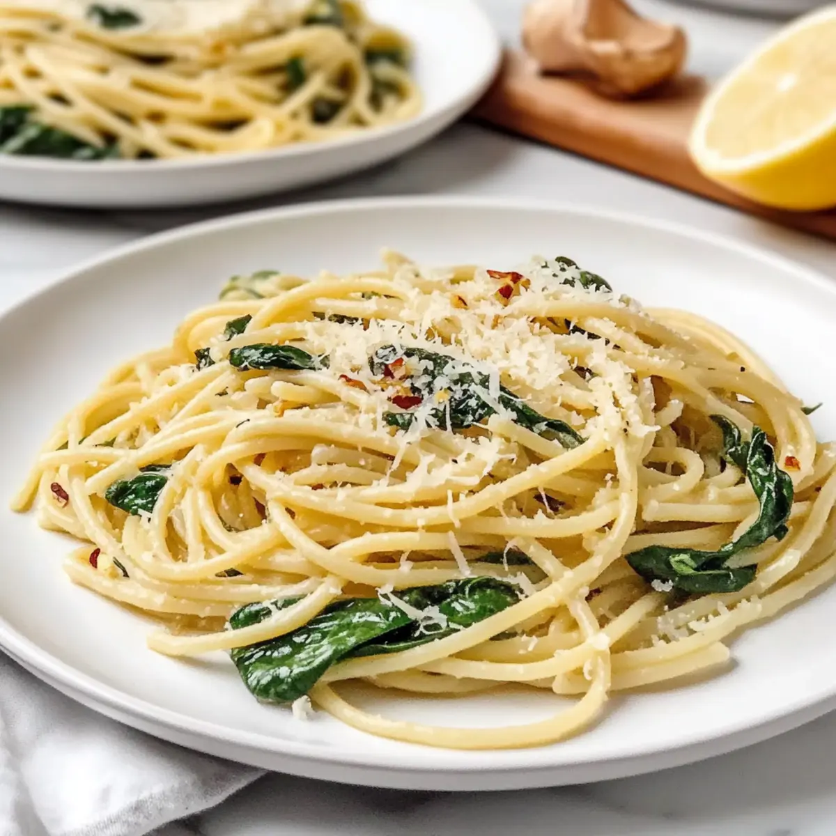 Spinach Lemon Pasta: Quick, Zesty Comfort in 20 Minutes