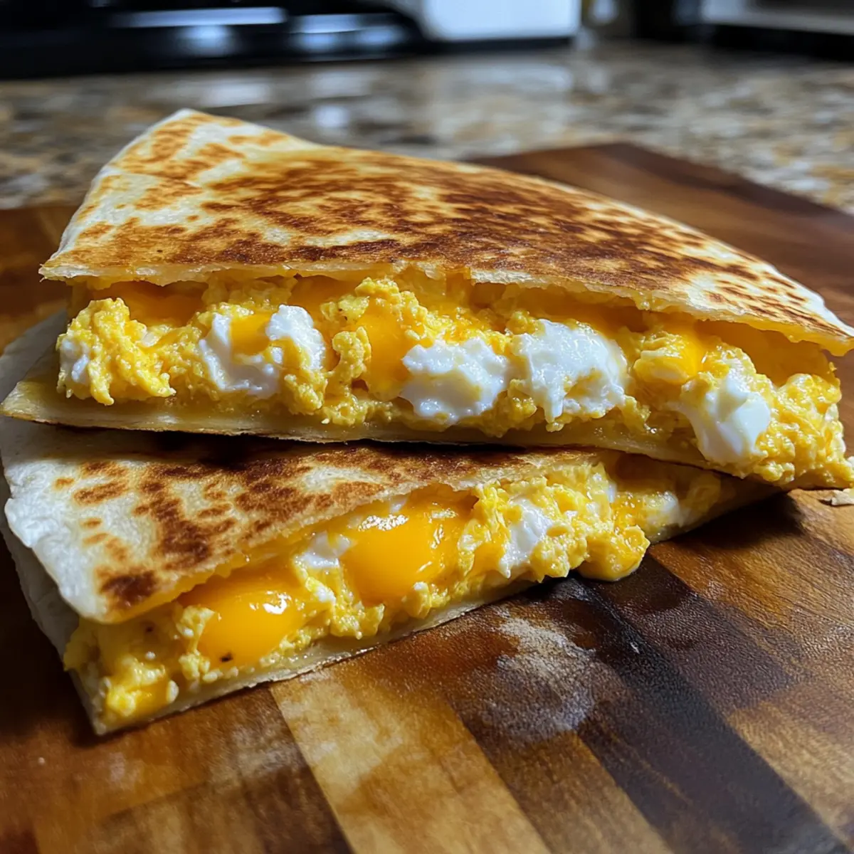 Satisfy Your Morning with This High-Protein Breakfast Quesadilla