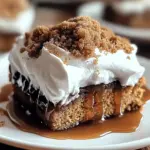 Gingerbread Poke Cake