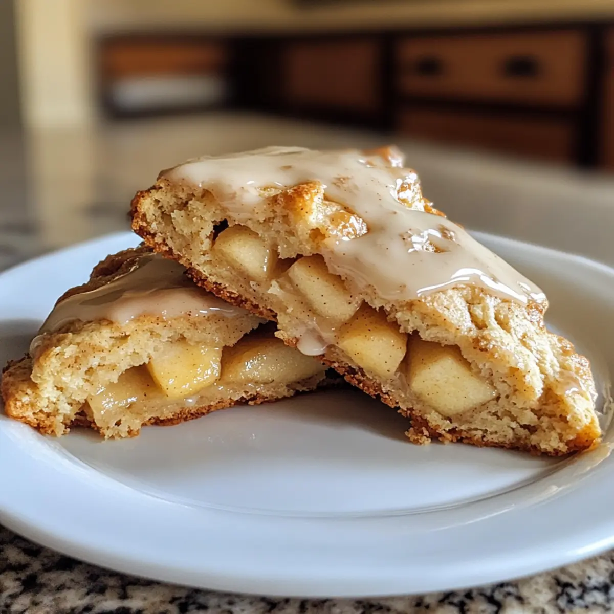 Moist Apple Scones with Maple Glaze: Your Perfect Fall Treat