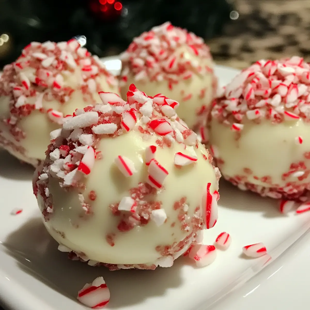 Cool and Creamy Peppermint Truffles for Festive Indulgence