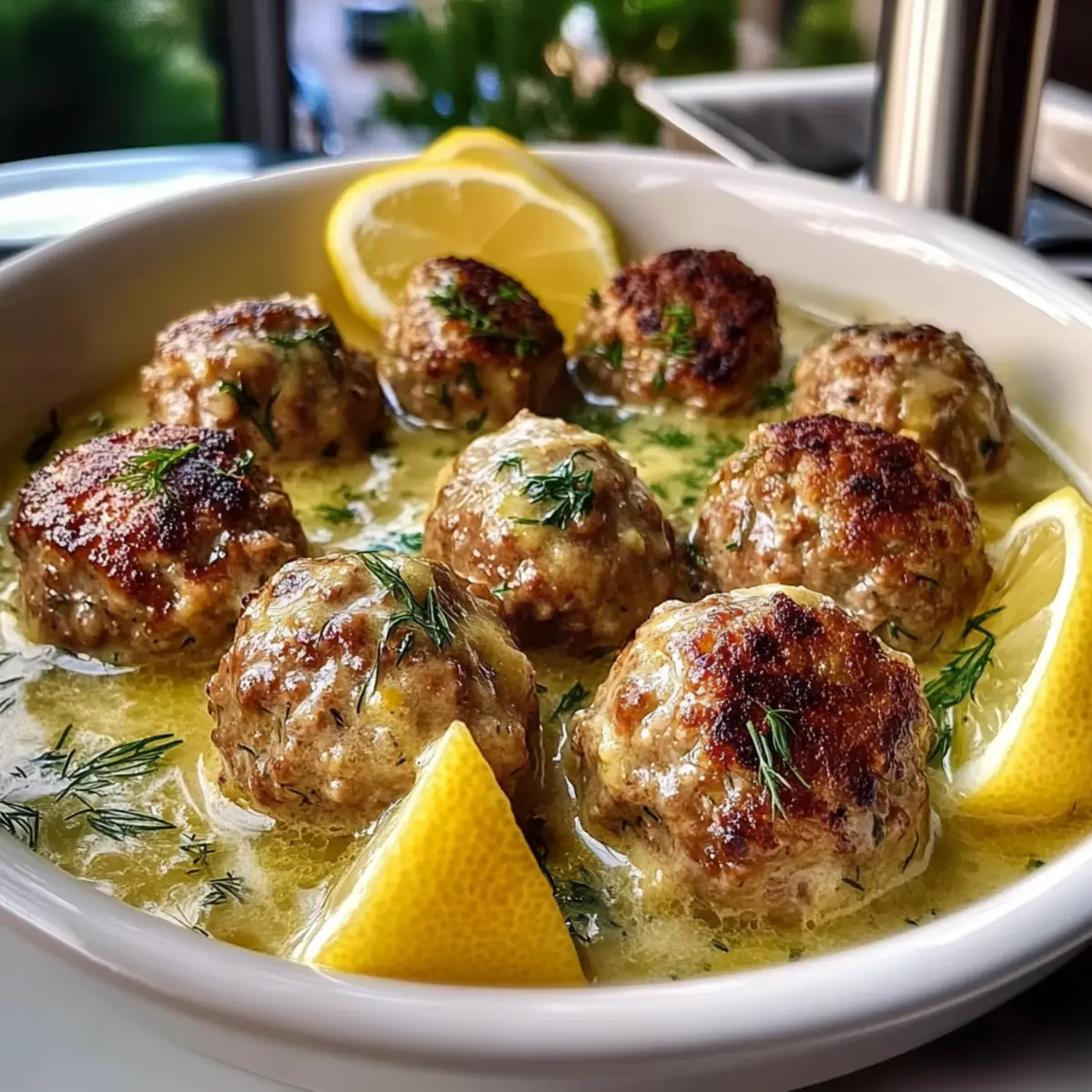 The Softest and Juiciest Greek Meatballs in Lemon Sauce Recipe