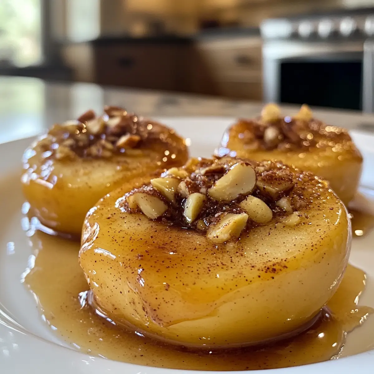 Deliciously Warm Baked Apple Halves for Cozy Nights