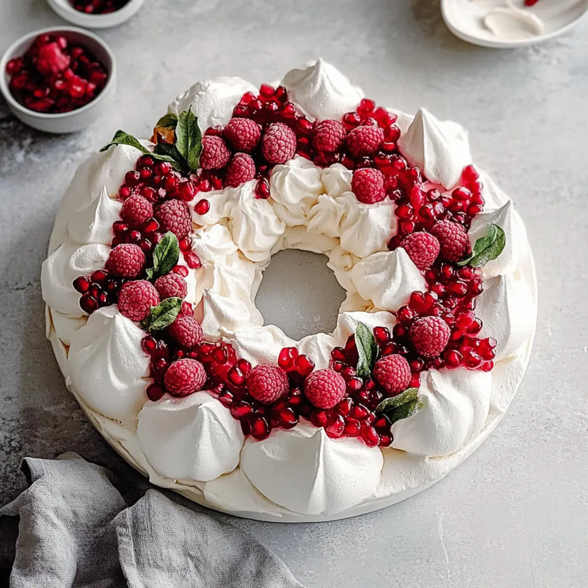 Pavlova Wreath