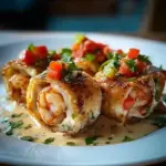 Shrimp-Crab Fajita Roll-Up Bombs