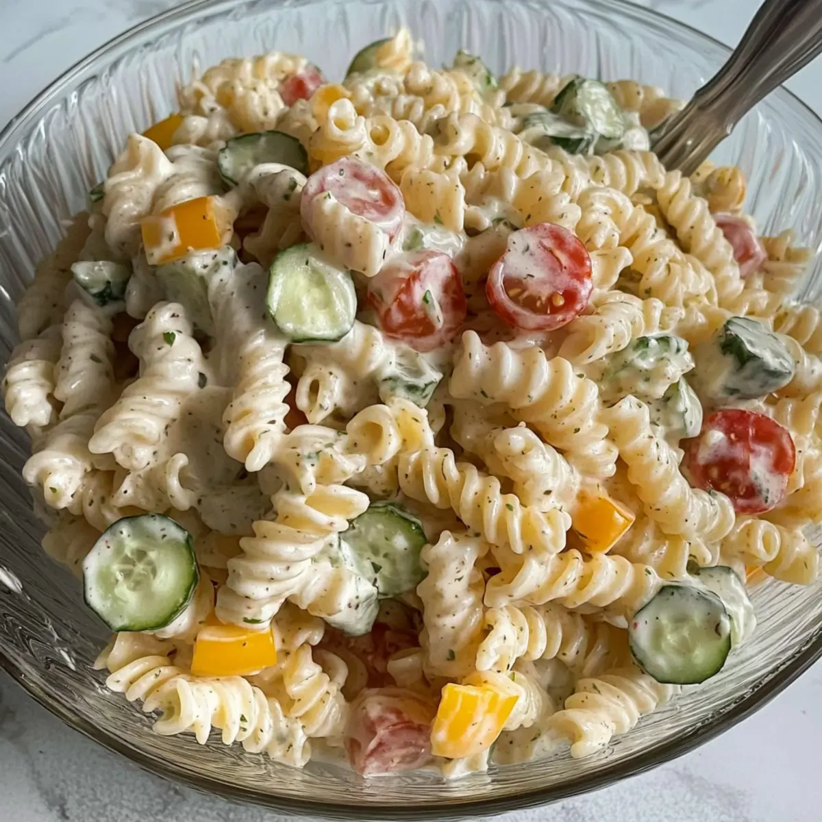 Creamy Pasta Salad That Elevates Your Summer BBQ Game