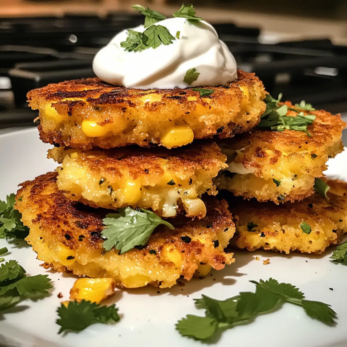 Crispy Cheesy Corn Fritters That Will Brighten Your Dinner