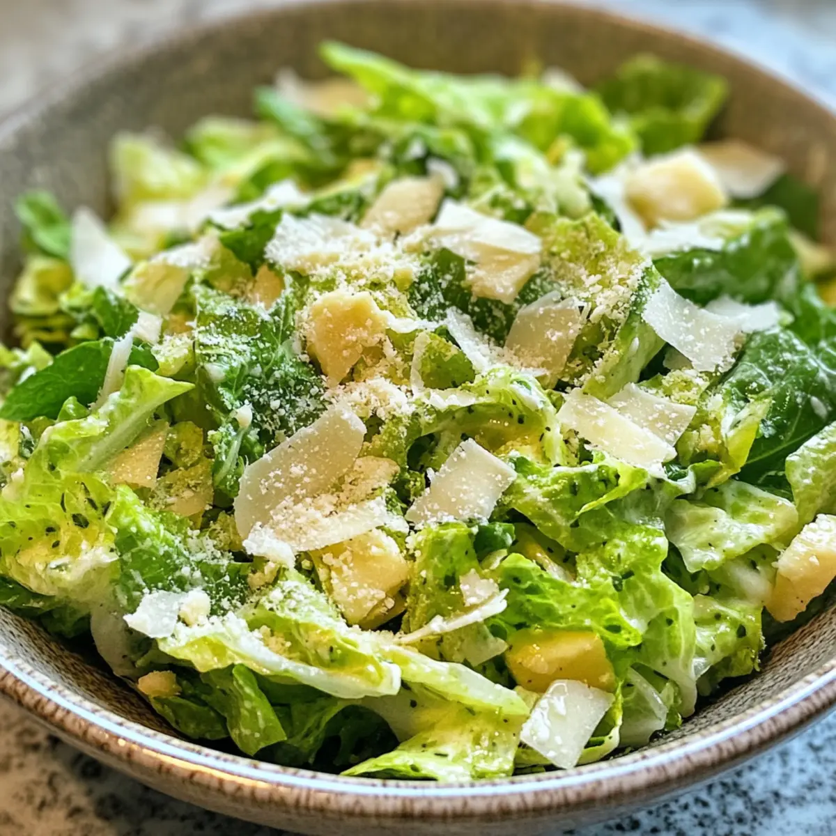 Zesty Parmesan Chopped Salad: Fresh, Crunchy, & Quick!