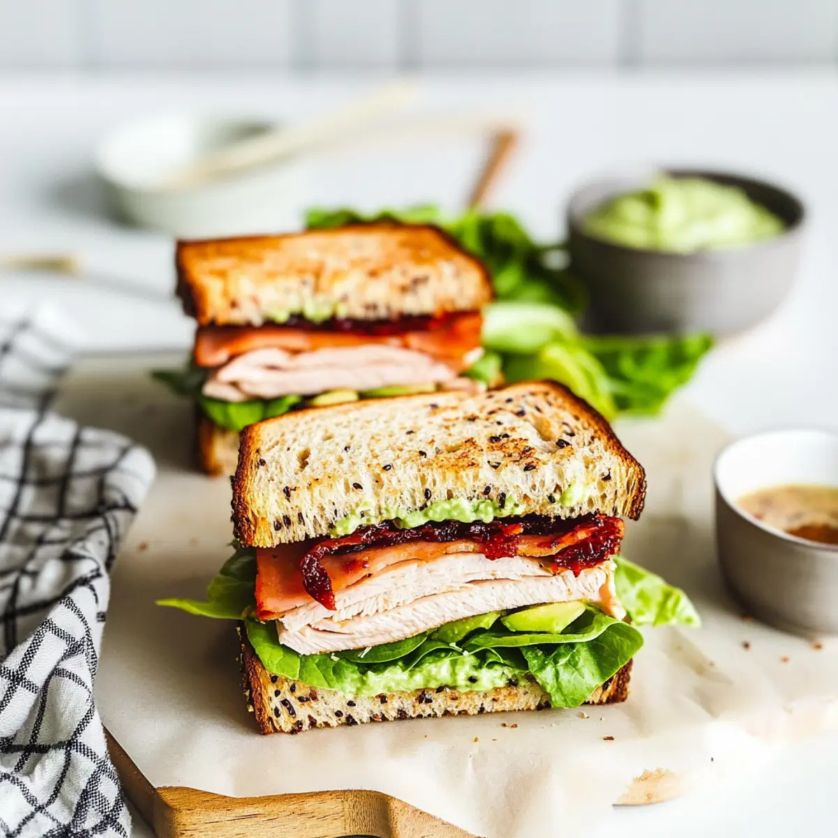 Savory Turkey Club Sandwich You Can Customize Anytime