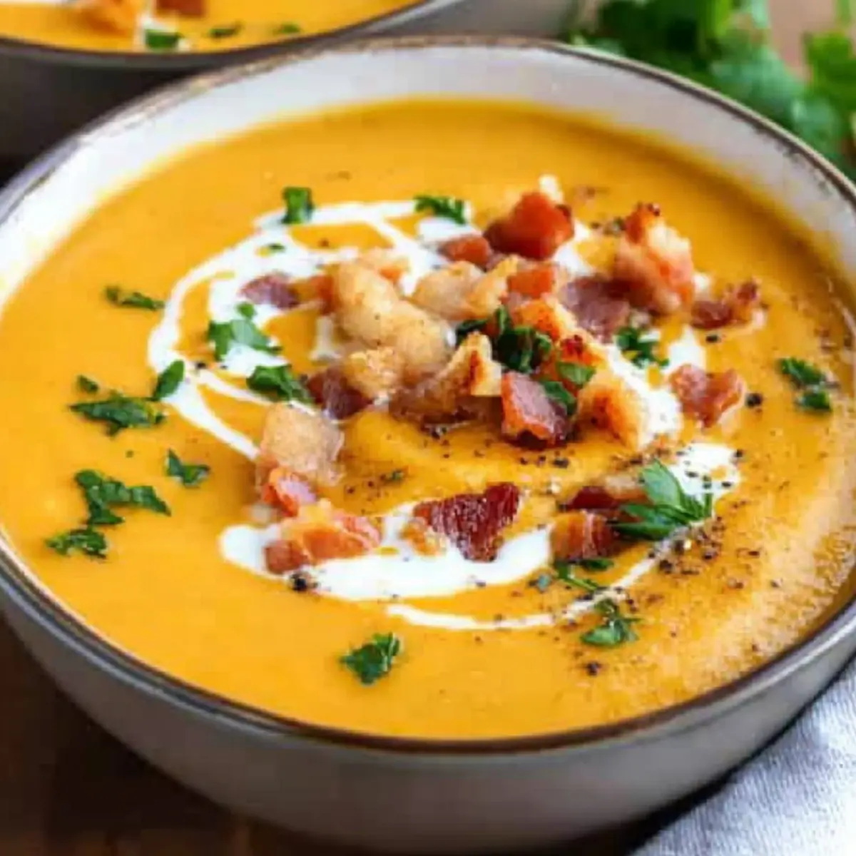 Creamy Pumpkin Soup: Your Cozy Autumn Comfort Food