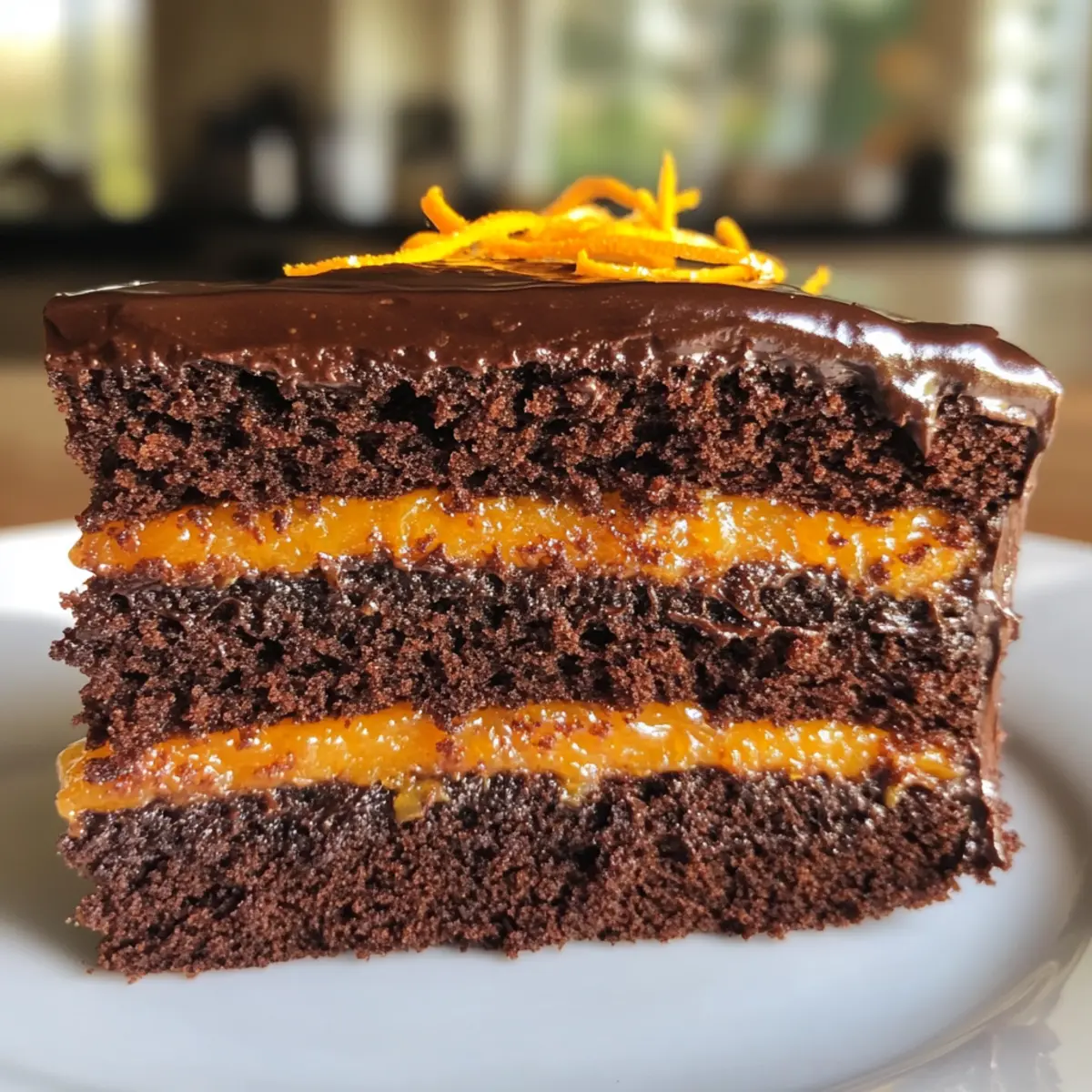 Decadent Chocolate-Orange Glaze Cake to Sweeten Your Day