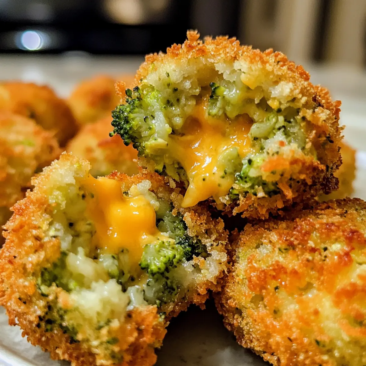 Irresistibly Crispy Broccoli Cheese Rounds for Guilt-Free Crunch