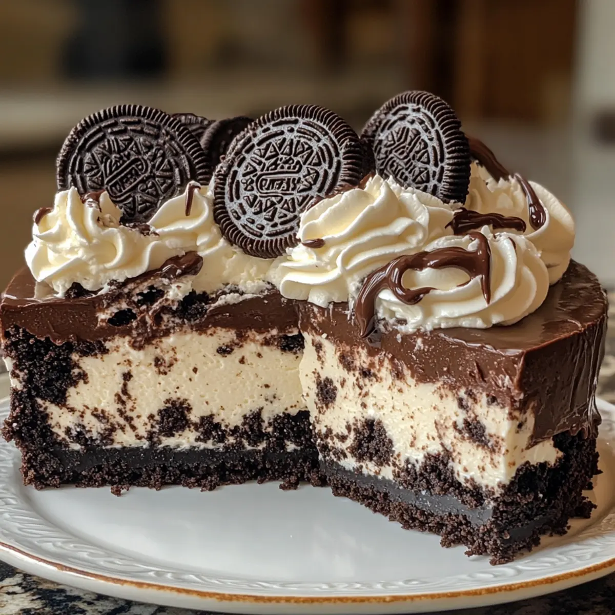 Indulge in Creamy No-Bake Oreo Cheesecake Heaven