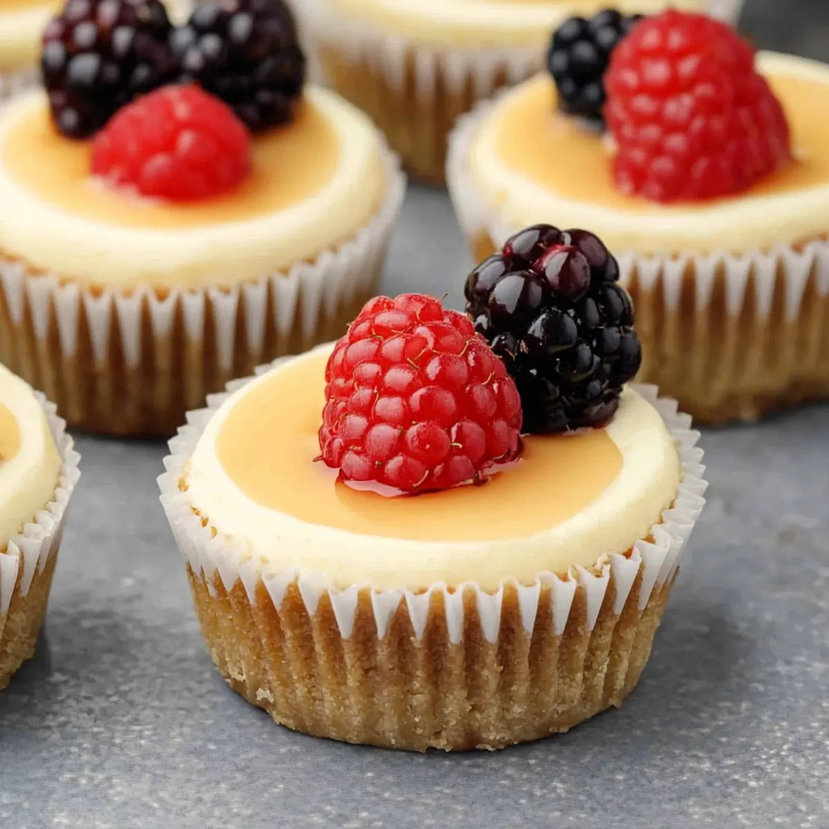 Irresistible Mini Cheesecakes That Melt in Your Mouth