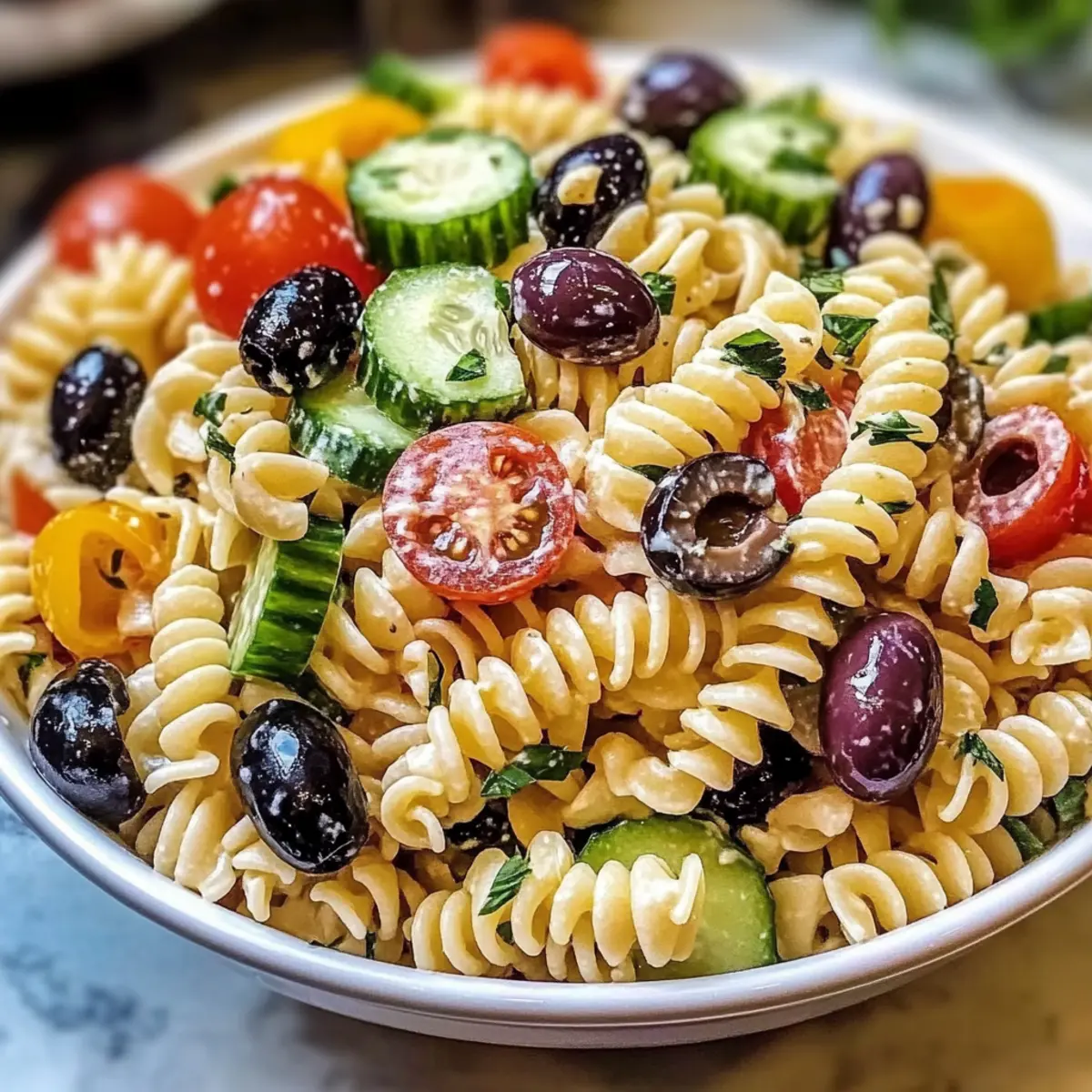 Olive Garden Pasta Salad: A Creamy Summer Delight