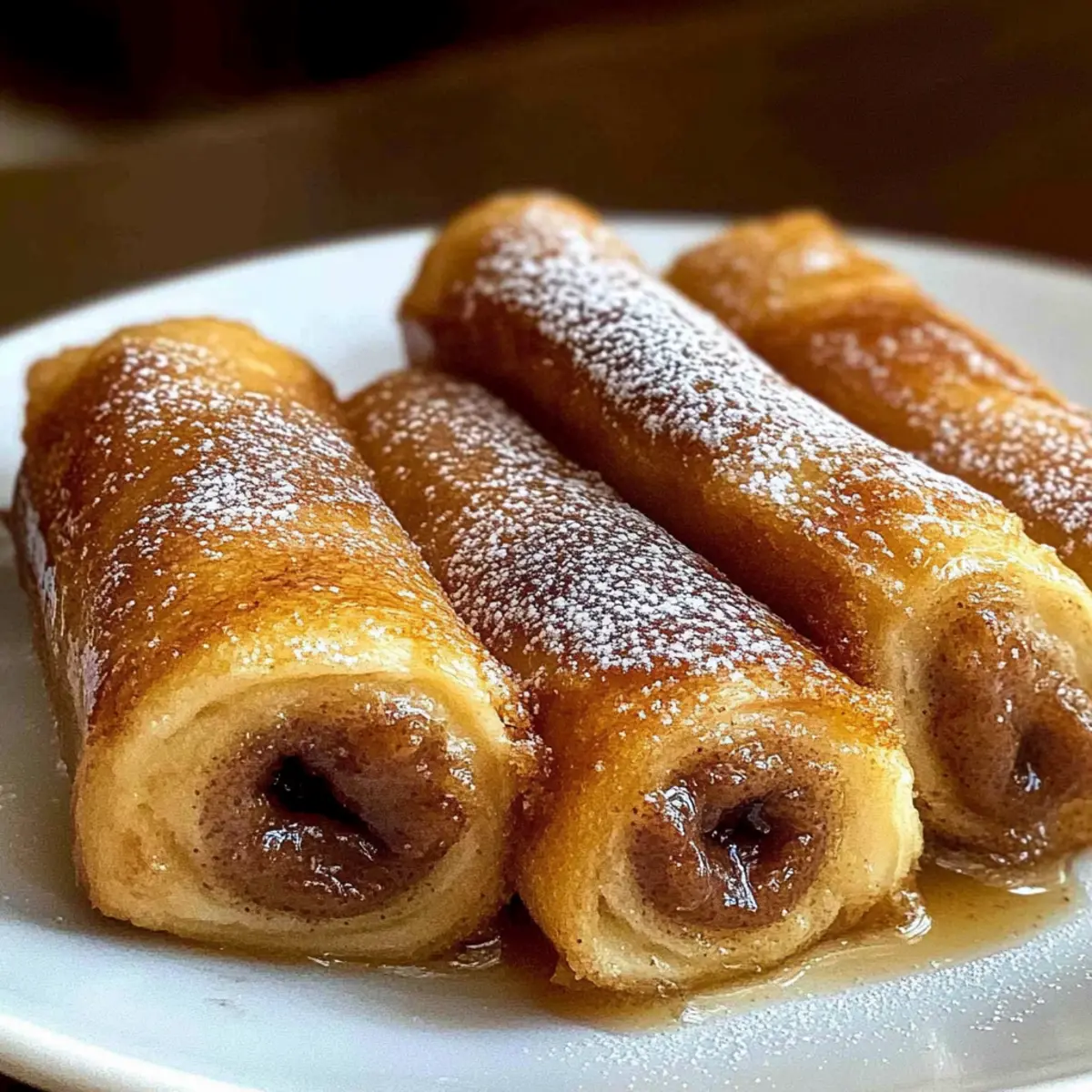 Cinnamon Roll French Toast Roll-Ups for Sweet Morning Bliss