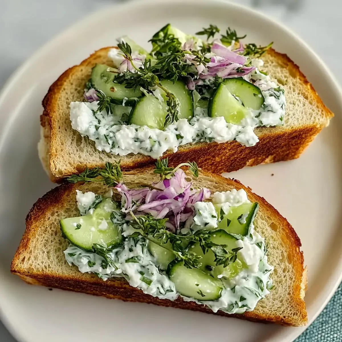 Crispy Cucumber Salad Sandwiches for a Refreshing Lunch