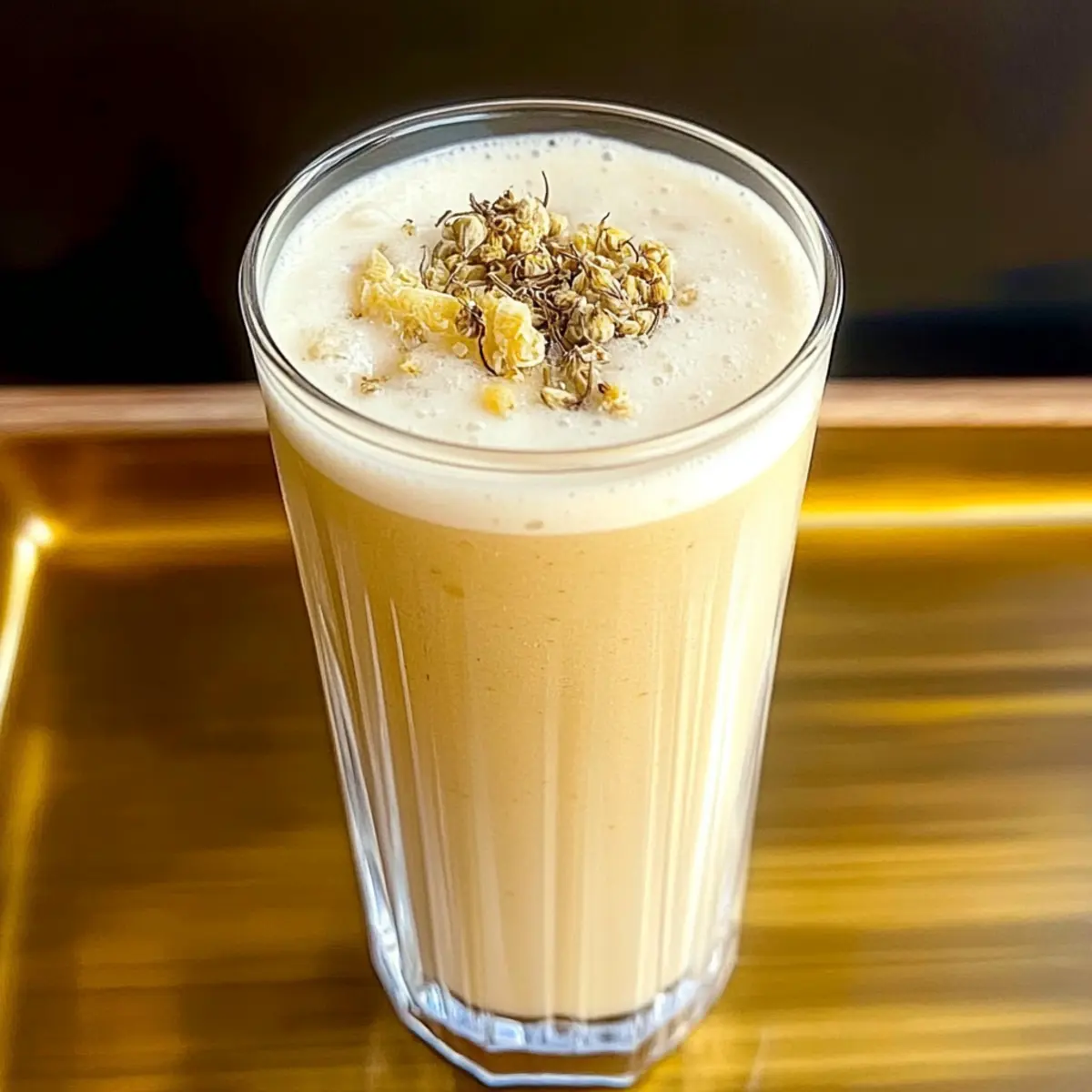Soothing Banana Chamomile Smoothie for a Refreshing Boost