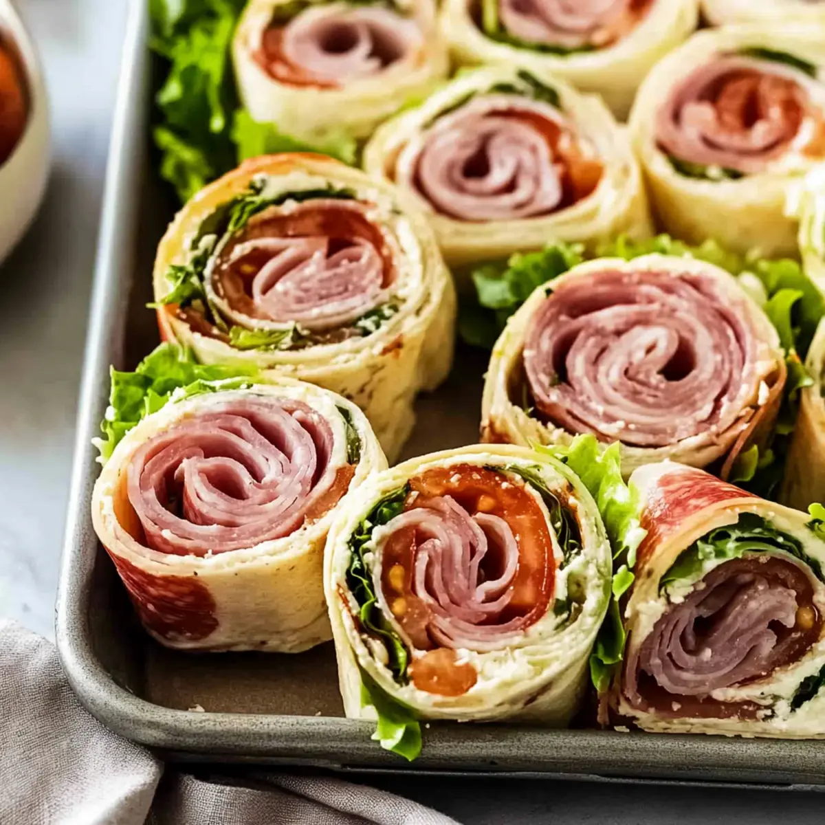 Irresistible Italian Pinwheel Sandwiches for Effortless Entertaining