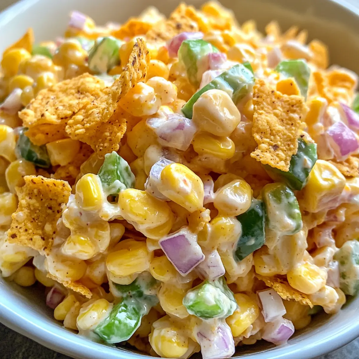Paula Deen Frito Corn Salad: A Creamy, Crunchy Delight